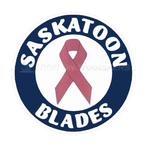 Saskatoon Blades Iron-on Stickers (Heat Transfers)NO.7546